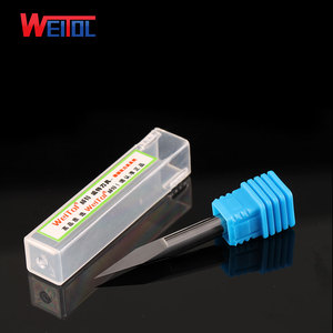 WeiTol Cnc 아크릴 중국 공작 기계 Cnc 목재 라우터 Cnc 금속 및 목재 용 Cnc 비트 N 6 mm 3 면 조각 비트 - Product Image 5