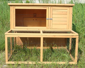 <span class=keywords><strong>Cage</strong></span> à lapin en bois solide et robuste - Product Image 6