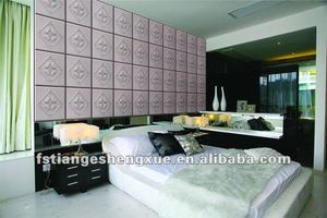 TianGe Fabbrica 25 millimetri Ufficio, Bordo Soft Auditorium Deco Materiale Theater Audio Assorbimento Del Tessuto Della Parete Acustica Pannello di Prezzo - Product Image 3