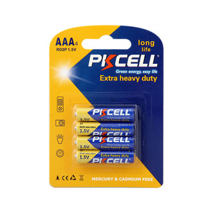 Wholsale superventas Super Carbon zinc 1.5 V AAA R03 um-4 pilas secas para juguetes, control remoto, cámara - Product Image 1