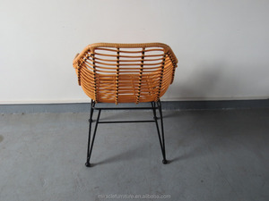 Foshan <span class=keywords><strong>เก้าอี้</strong></span>หวาย PE มีสายโลหะสีดำ,<span class=keywords><strong>เก้าอี้</strong></span>ยาวสำหรับใช้ในสวนกลางแจ้งร้านอาหาร - Product Image 5