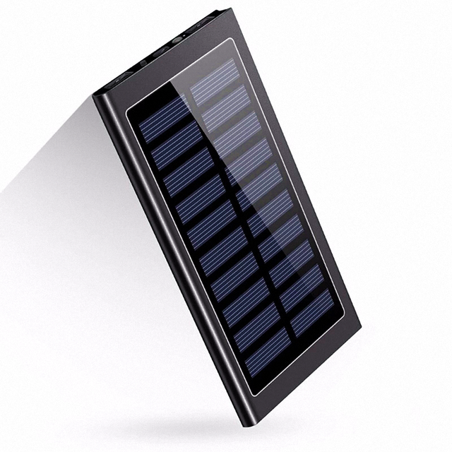 Factory Low Cost Ultra Thin Portable Mobile Slim Power Bank 10000mah Solar Battery Charger