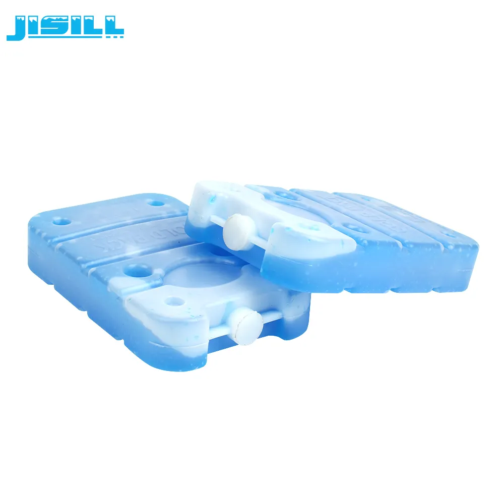 Prezzo di fabbrica di plastica HDPE Fermo di raffreddamento gel guscio duro pacchetto di ghiaccio 350 g per picnic esterna