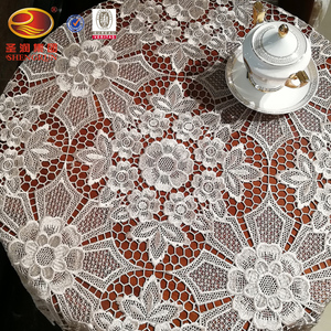 Nuovo Design Tovaglia Lavabile con Orlo in Pizzo Ricamato <span class=keywords><strong>per</strong></span> Uso Domestico con Motivo Traforato - Product Image 2