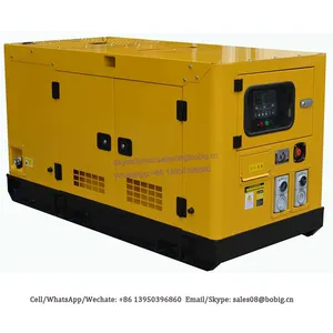Prezzo di vendita della fabbrica 15 kva 12kw baldacchino generatore diesel gensets