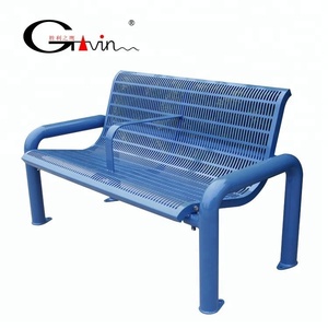 Hot <strong>Sale</strong> Perforated Steel Metal Sheet Outdoor <strong>Garden</strong> Park <strong>Benches</strong> - Product Image 6