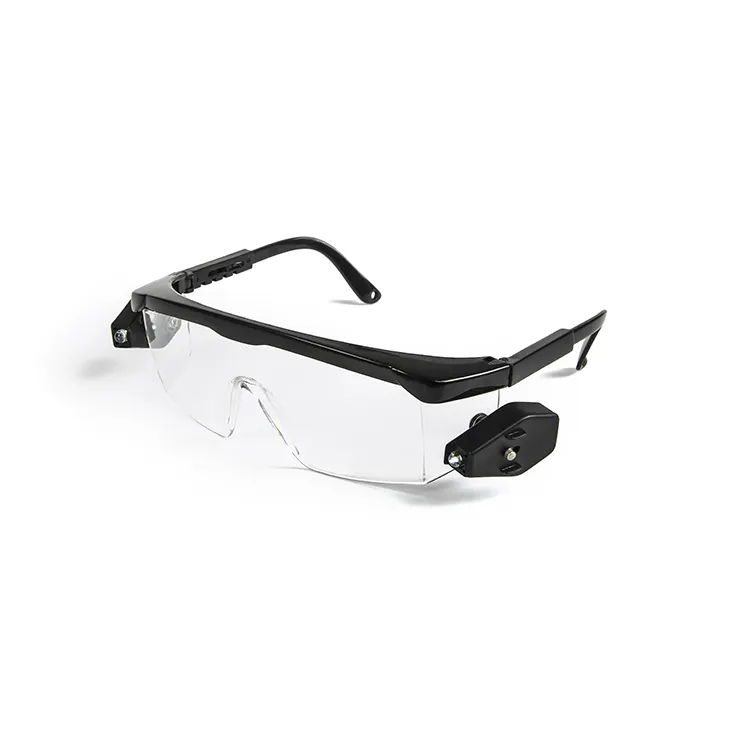 G013 Yeni tasarım güvenlik gözlükleri ile led, güvenlik gözlükleri led ışık, güvenlik gözlükleri z78.1 yüksek kalite ile