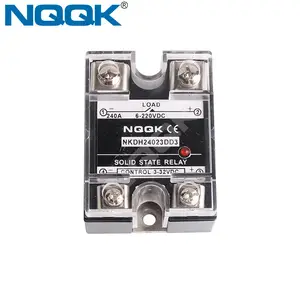 NKDH20023DD3 200A 220VDC 32VDC DC/DC Single Phase SSR panel mount solid state relay