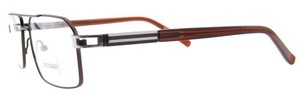 2015 el major calidad 100% titano optica montura/ marco de gafas de mado de color marrón muy popular con bajo precio de OEM - Product Image 3
