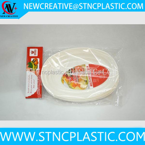 8.5 pouces pingouins sushi assiette <span class=keywords><strong>pizza</strong></span> pan mur art décor plateaux en plastique - Product Image 3