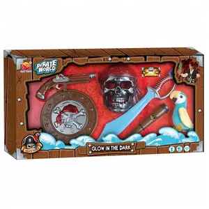 Jeu de rôle de fête jeu de Pirate lumineux série pistolet épée ensemble jouets