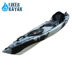 Liker <span class=keywords><strong>kayak</strong></span> 4m Single Sit On Top Pesca principal <span class=keywords><strong>kayak</strong></span> HDPE Rotomoulded Angler <span class=keywords><strong>Kayak</strong></span> con paleta - Product Image 2