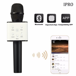Hot bán Q7 không dây USB máy tính để bàn microphone cầm tay KTV Karaoke mic với Loa cho điện thoại âm nhạc cho hội nghị sử dụng - Product Image 5