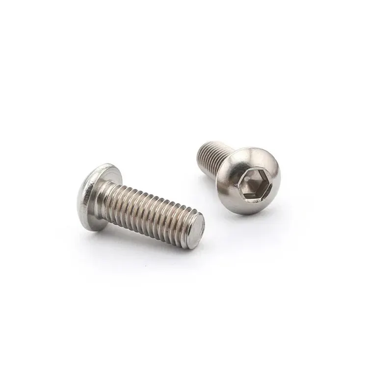 Good Price Button CapHead Stainless Steel Bolt Fastener Steel M5 M6 M8 Screws