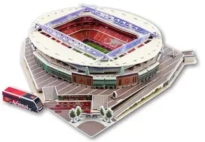 Puzle 3d de espuma Eva para estadio, rompecabezas de cartón en 3d para estadio de fútbol, novedad de 2020