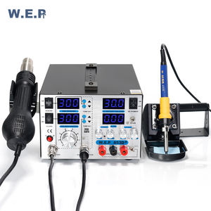 Fer à souder à air chaud WEP 853D+5A avec alimentation CC, station de retravail BGA 3 en 1 - Product Image 2