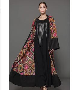 <span class=keywords><strong>Kaftan</strong></span> ouvert pour femmes de Dubaï à imprimé floral tendance, nouveau style 2022, Abaya <span class=keywords><strong>moderne</strong></span> musulmane - Product Image 2