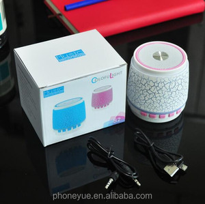 Nouveau S2 Mobile ordinateur sept lumières TF FM mini fissure subwoofer sans fil bluetooth haut-parleurs - Product Image 5