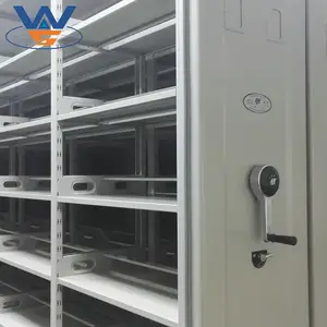 Compact Mobile Steel File Filing Cabinet,office school library hospital mobile shelving cabinet