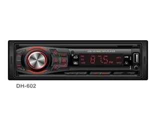 12V 1-Din Xe Fm Đài Phát Thanh Âm Thanh Stereo MP3 Máy Nghe Nhạc Với Điều Khiển Từ Xa