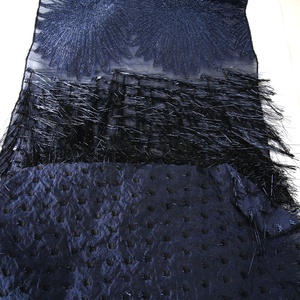 KEER TRJ1377 fabbrica direttamente fornire tessuto nappa rifilatura metallico Jacquard abito da donna tessuto 100% poliestere divano tessile 5M - Product Image 2