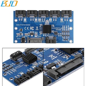 Tarjeta Adaptadora <span class=keywords><strong>de</strong></span> Expansión <span class=keywords><strong>de</strong></span> 5 * Conectores SATA 3.0 <span class=keywords><strong>de</strong></span> 7 Pines, 6 Gbps, con Cable <span class=keywords><strong>de</strong></span> Alimentación <span class=keywords><strong>USB</strong></span> SATA <span class=keywords><strong>de</strong></span> 15 Pines para <span class=keywords><strong>Disco</strong></span> <span class=keywords><strong>Duro</strong></span> - Product Image 3