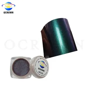 Chamäleon Kosmetik Pigment Lidschatten 88326 grün/lila/blau Nail Art Autolack Pigment pulver