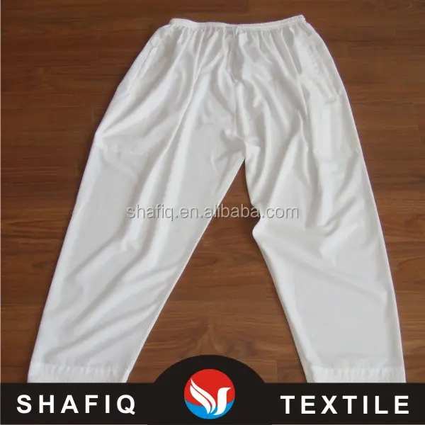 Traditionele Witte Arabische Broek Broek Voor Moslim Man Slijtage