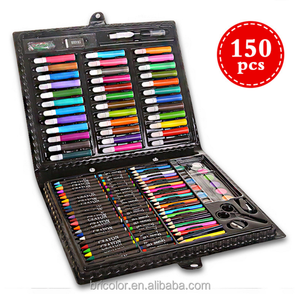 Set Artistico per Studenti con Scatola in Plastica, Set da <span class=keywords><strong>Disegno</strong></span> con Pennarelli ad Acqua e <span class=keywords><strong>Matite</strong></span> Colorate per Bambini - Product Image 4