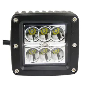 Pasokan Pabrik Super Bright 3 Inch 18 W LED Wrok Lampu untuk Truk Traktor Off Jalan LED Lampu Mengemudi