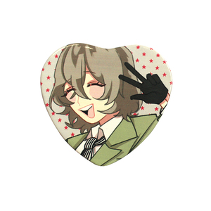 Tùy Chỉnh Anime Hình Dạng Ngôi Sao Huy Hiệu Nút Phù Hiệu Trái Tim Pin Nút - Product Image 6