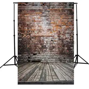 5x7Ftレトロビニールレンガの壁の背景スタジオ写真写真小道具の背景