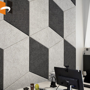 Panel de pared acústico tablero de lana de madera - Product Image 5
