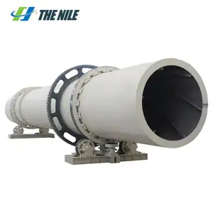 Small Single Drum Rotary Dryer For Coal Slurry/Limestone/fertile/mineral powder