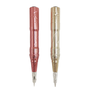 Máquina de Tatuaje Inalámbrica Digital <span class=keywords><strong>Rotativa</strong></span> BL de 4.2V con <span class=keywords><strong>Agujas</strong></span> de Cartucho, Color Oro Rosa/Champán, <span class=keywords><strong>para</strong></span> Maquillaje Permanente y Microblading - Product Image 3
