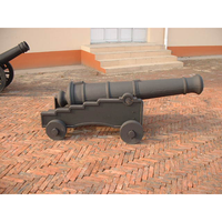 Canon en fonte Antique, modèle de créateur, 1 pièce