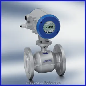 2-wire connection Krohne OPTIFLUX 4040C Electromagnetic Flowmeter for steady or pulsating flows