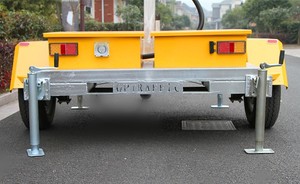 ถนนด้านVMSแบบพกพาการ<span class=keywords><strong>จราจร</strong></span>กลางแจ้งบอร์ดแสดงผลLEDสัญญาณรถพ่วง - Product Image 6