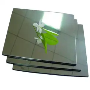 易于维护镜子铝建筑材料/铝复合板