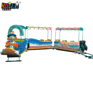 Vendita calda Attrezzature parco A Tema Kiddie Rides Elettrica Corsa All'aperto Pista del Treno 7 sedili 7-10 km/<span class=keywords><strong>h</strong></span> - Product Image 5