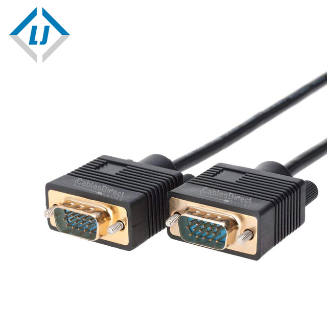 15PIN vga cable CE ROHS twisted pair computer premium vga to vga cable