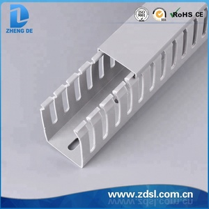 प्लास्टिक तार slotted तारों केबल डक्ट पीवीसी तार चैनल - Product Image 4