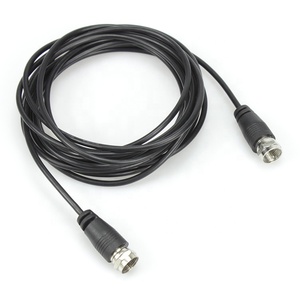 <span class=keywords><strong>Cable</strong></span> <span class=keywords><strong>Coaxial</strong></span> Negro F-Type RG174 con Conector Blindado <span class=keywords><strong>para</strong></span> Antena Parabólica de RV y Transmisión de Señal de Alta Frecuencia - Product Image 6