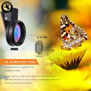 KINGGARD Cámara de Teléfono Móvil 2 en 1 con Lente Ojo de Pez y Carga - Product Image 4