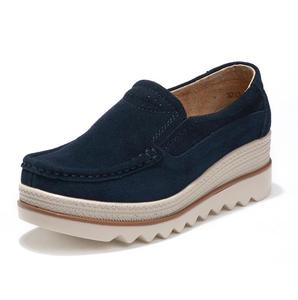 Sh10586a <span class=keywords><strong>scarpe</strong></span> con <span class=keywords><strong>zeppa</strong></span> che aumentano l'altezza <span class=keywords><strong>donna</strong></span> 2023 lady slip on <span class=keywords><strong>scarpe</strong></span> da <span class=keywords><strong>donna</strong></span> casual - Product Image 3