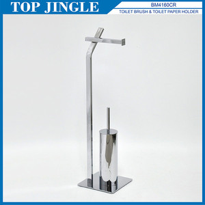 7 Shaped <b>Novelty</b> Iron <b>Toilet</b> Brush and <b>Roll</b> Paper Stand - Product Image 4