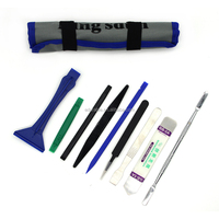 Kit d'outils de réparation d'ouverture pour écran LCD 9 en 1 Pro, kit d'outils de démontage pour téléphone portable, ordinateur portable, PC