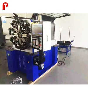 Máquina Automática CNC Manual para Fabricación de Resortes de Compresión en Espiral, Doblado, Enrollado y Formado de Alambre - Product Image 5