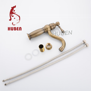 Grosses soldes Laiton Antique <span class=keywords><strong>lavabo</strong></span> robinet - Product Image 3
