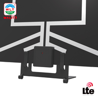 UHD-3944A OEM papierdunne binnenantenne 170-790MHz HDTV-antenne Sterk 4K Freeview-signaal Digitale DVB-T-ontvangst UHF-antenne met hoge versterking